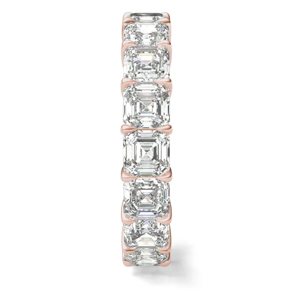 Emerald Basket Eternity Band