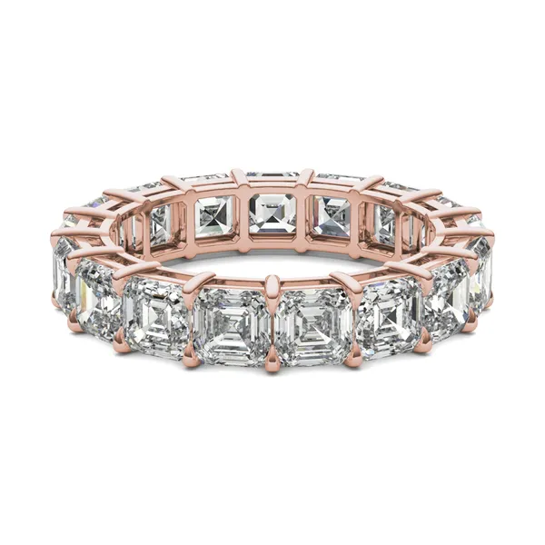 Emerald Basket Eternity Band