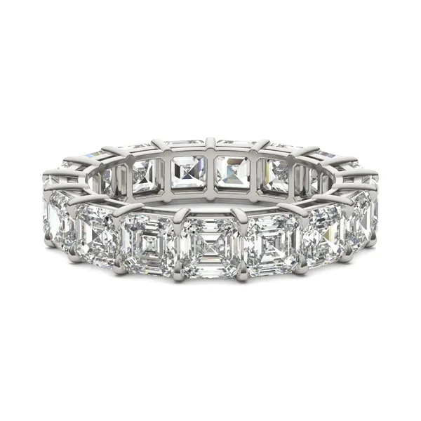 Emerald Basket Eternity Band