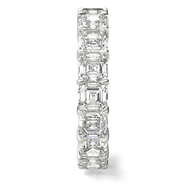 Emerald Basket Eternity Band
