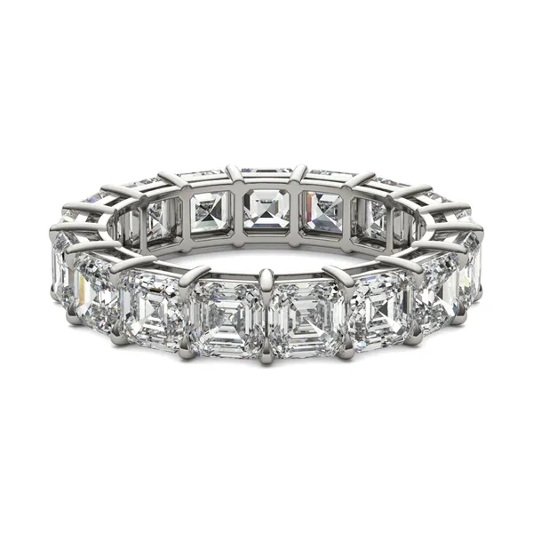 Emerald Basket Eternity Band