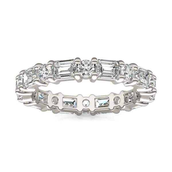 Side By Side Eternity Band