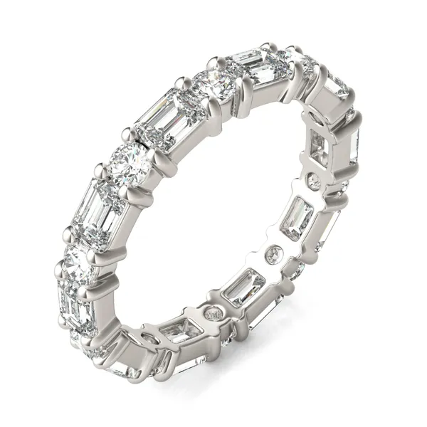 Side By Side Eternity Band