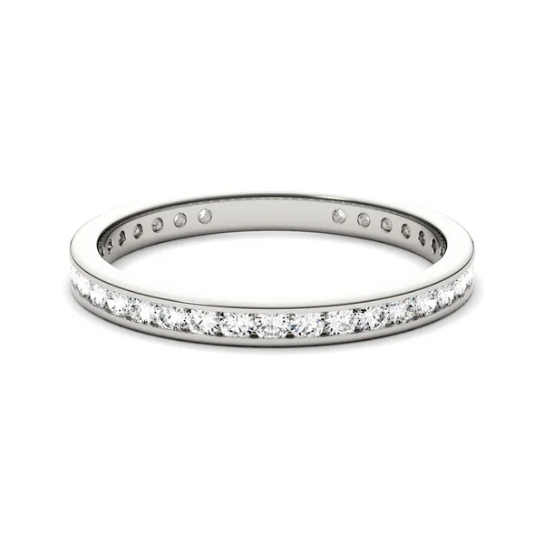 Petite Channel Set Eternity Band