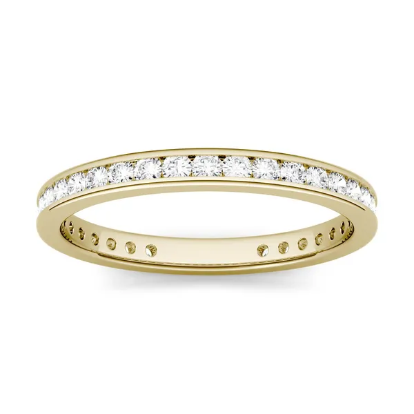 Petite Channel Set Eternity Band