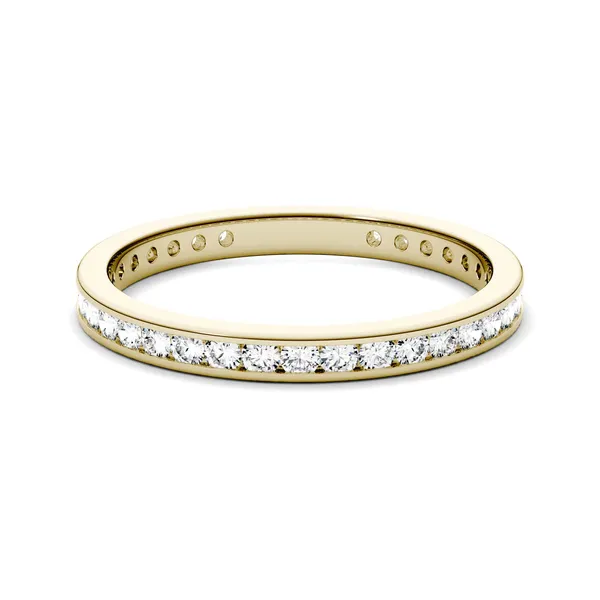 Petite Channel Set Eternity Band