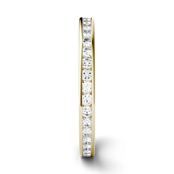 Petite Channel Set Eternity Band