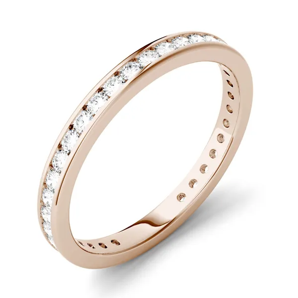 Petite Channel Set Eternity Band