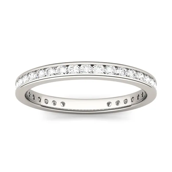 Petite Channel Set Eternity Band