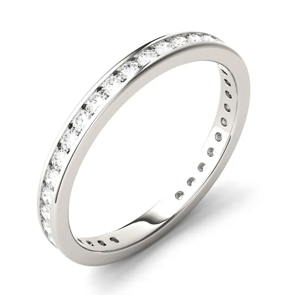 Petite Channel Set Eternity Band