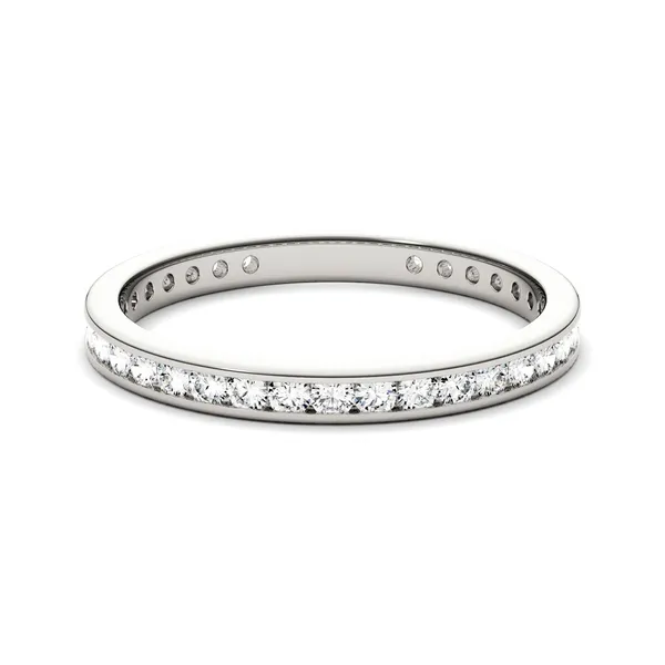 Petite Channel Set Eternity Band