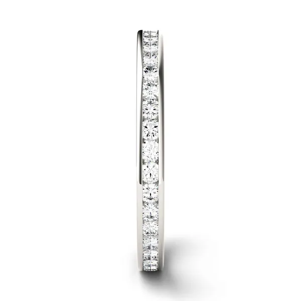 Petite Channel Set Eternity Band