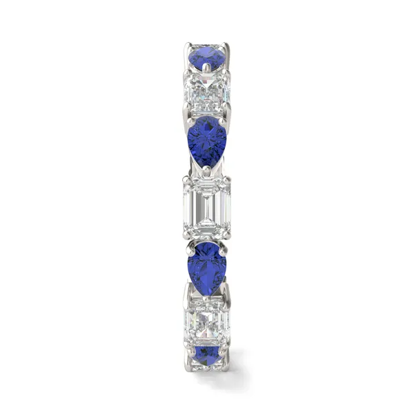 Piper Alternating Sapphire Eternity Band