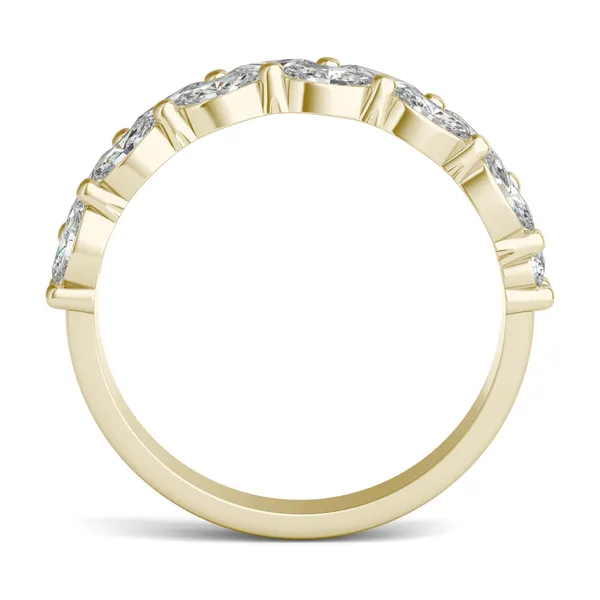 Marquise Double Row Shared Prong Ring (7/8 ct. tw.)