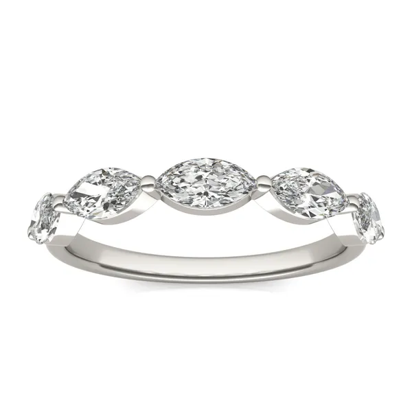 Marquise Single Prong Anniversary Band