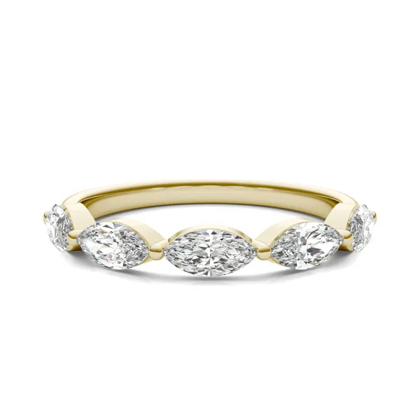 Marquise Single Prong Anniversary Band