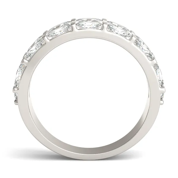 Three Row Bar Set Ring