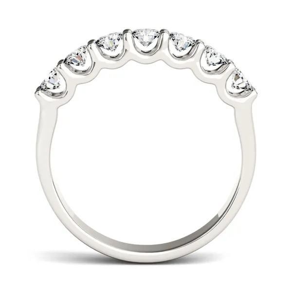 Round Brilliant Sette Anniversary Band