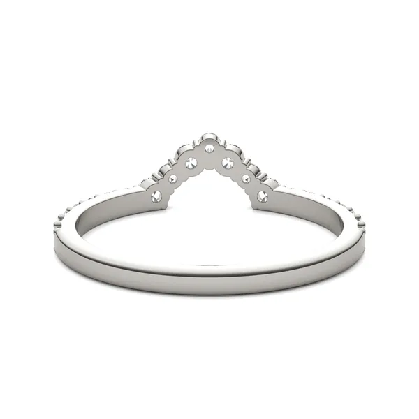 Accented Claw Prong Compass Matching Band