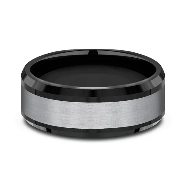 Shadowline Matte Wedding Ring 8mm