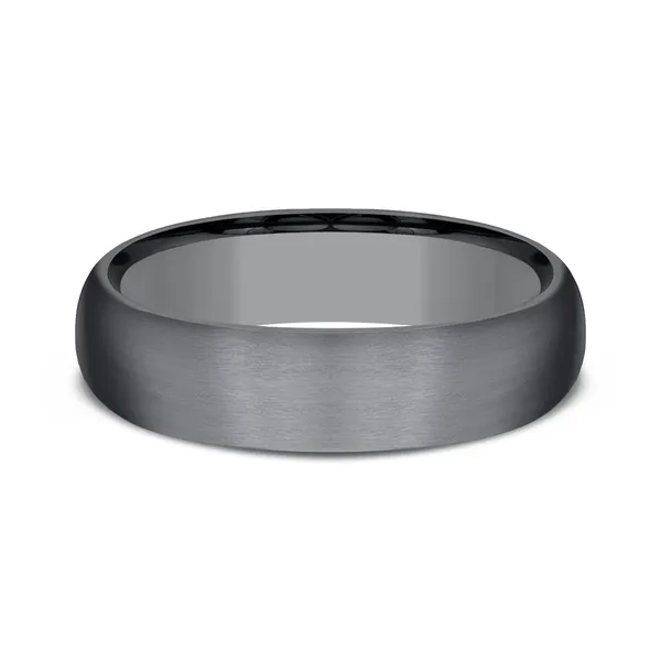 Satin Finish Comfort Fit Wedding Ring 6mm