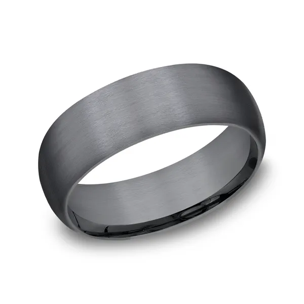 Matte Finish Comfort Fit Wedding Ring 8mm