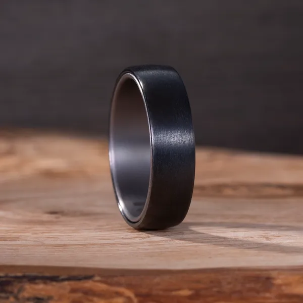 Modern Polish Wedding Ring 6.5mm