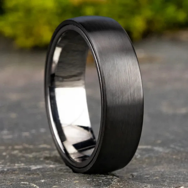 Modern Polish Wedding Ring 6.5mm