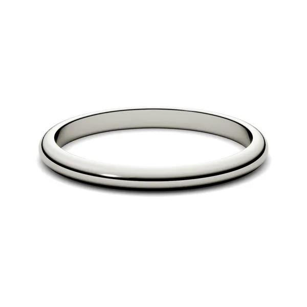 Domed Wedding Ring