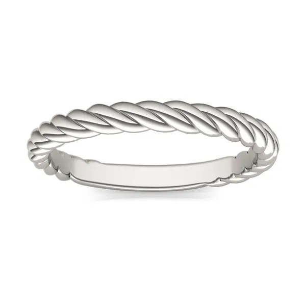 Bold Rope Wedding Ring