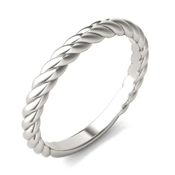 Bold Rope Wedding Ring