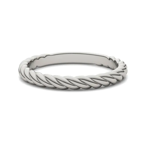 Bold Rope Wedding Ring