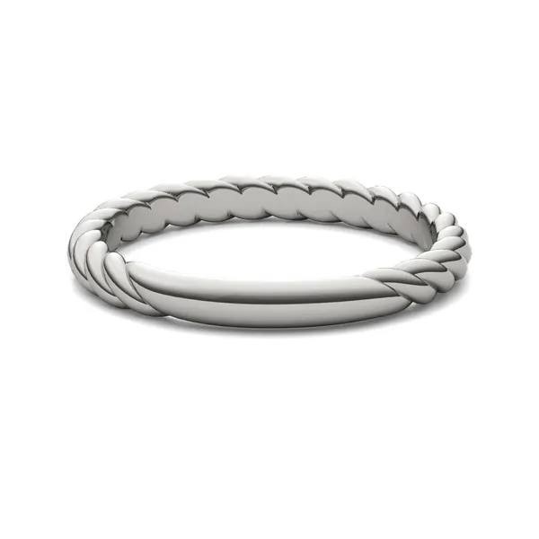 Bold Rope Wedding Ring
