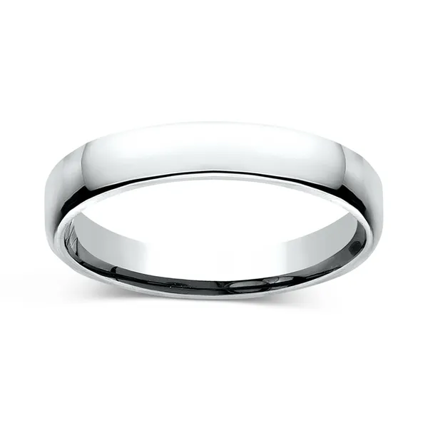 European Comfort Fit Wedding Ring 3.5mm