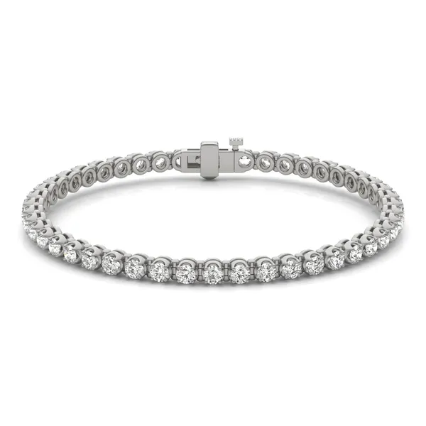 Scalloped Four-Prong Tennis Bracelet (2 7/8 ct. tw.)