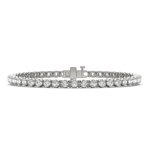 Scalloped Four-Prong Tennis Bracelet (2 7/8 ct. tw.)