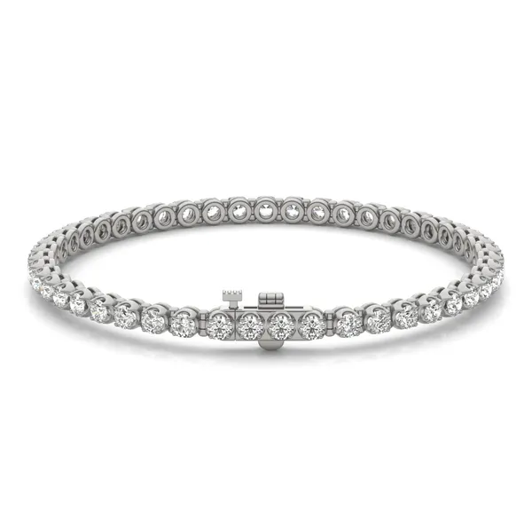 Scalloped Four-Prong Tennis Bracelet (2 7/8 ct. tw.)