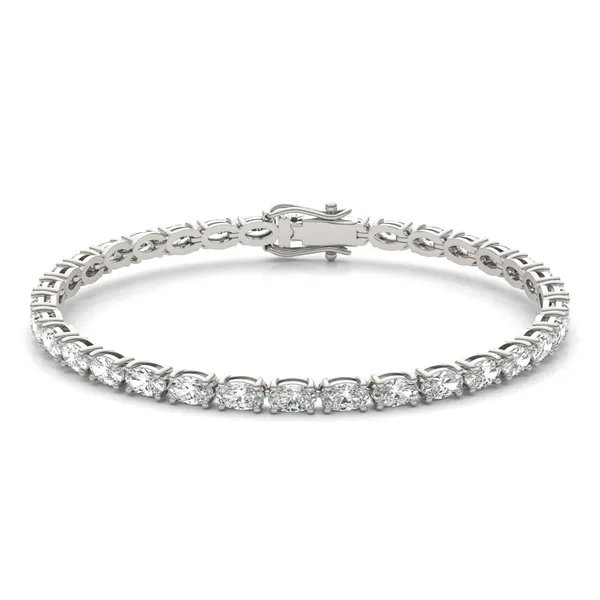Oval Couture East-West Classic Tennis Bracelet