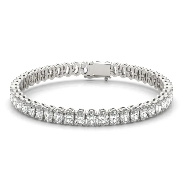 Oval Couture Classic Basket Tennis Bracelet