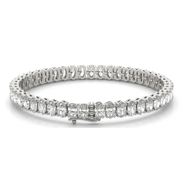 Oval Couture Classic Basket Tennis Bracelet