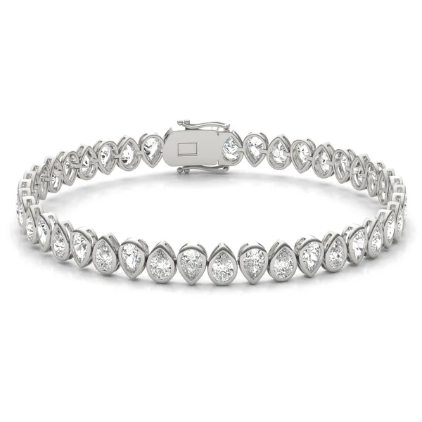 Couture Bezel Tennis Bracelet