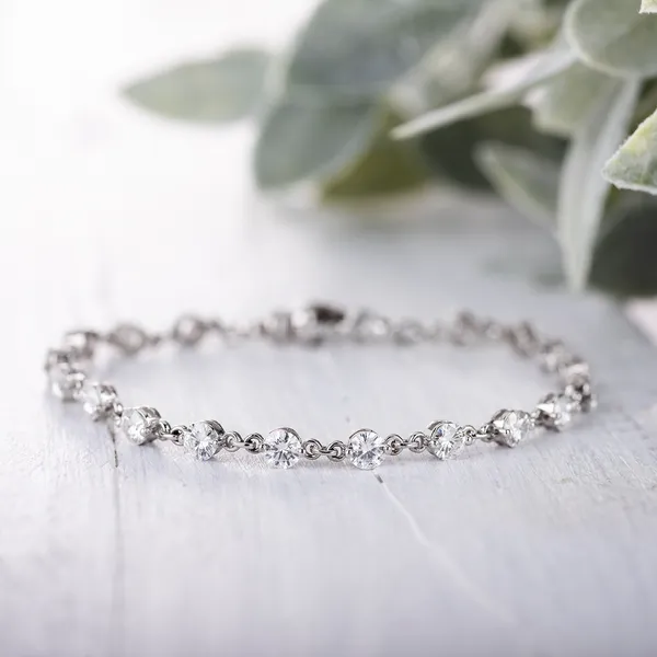 Linked Tennis Bracelet