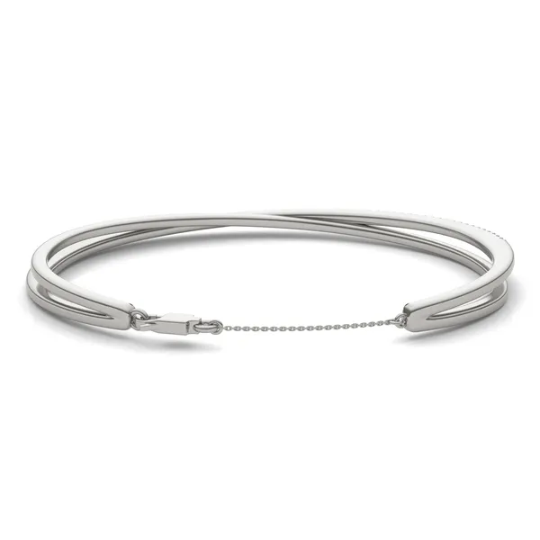 Crossover Bangle Bracelet