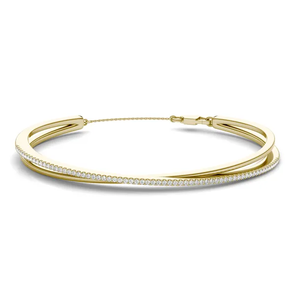 Crossover Bangle Bracelet