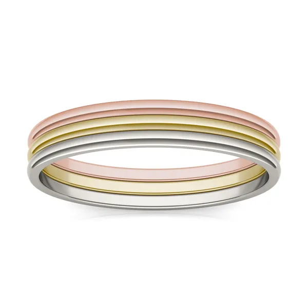 Trilogy Comfort Fit Ring