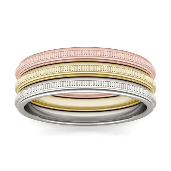 Trilogy Milgrain Ring