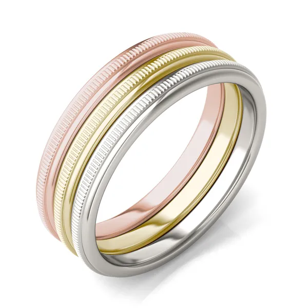 Trilogy Milgrain Ring
