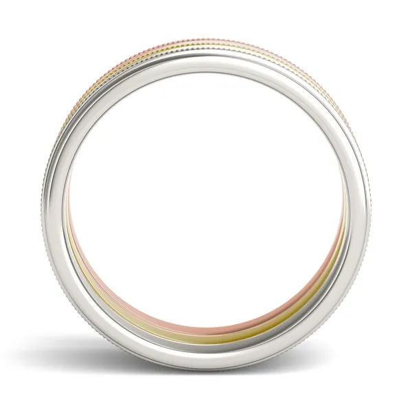 Trilogy Milgrain Ring