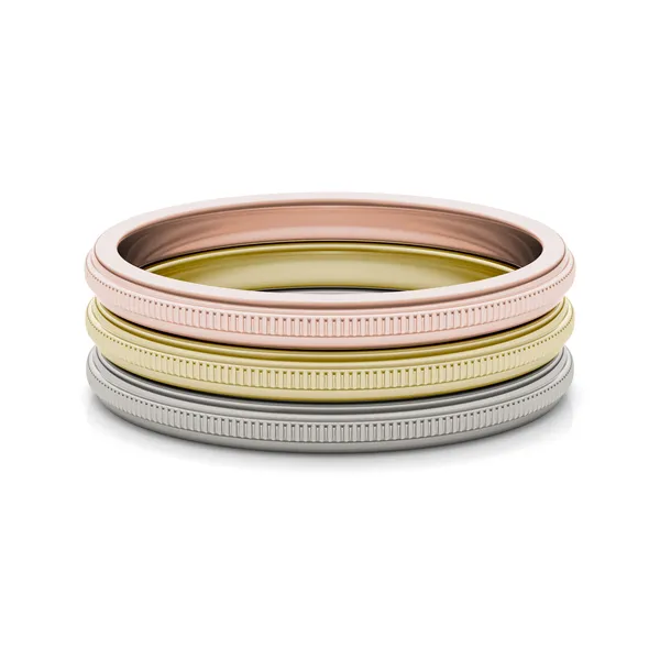 Trilogy Milgrain Ring