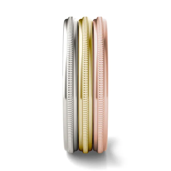 Trilogy Milgrain Ring